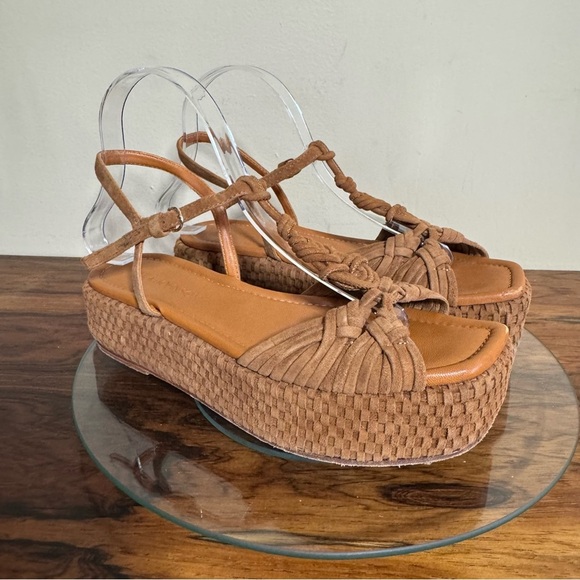 Ulla Johnson Shayna Macrame Braided Platform in Sierra size 8.5 - Picture 10 of 17